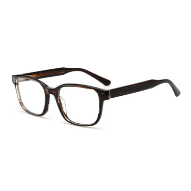 Men Vista Eyeglasses: Pele - Brown - SpecSMART Eye Clinic (Diagonal View)